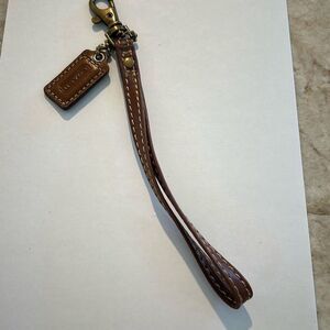COACH Brown Strap W/Hang Tag